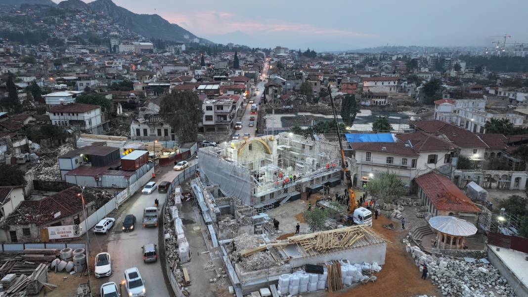 Depremin yıktığı Anadolu’nun ilk camisini Konya ayağa kaldırıyor 11